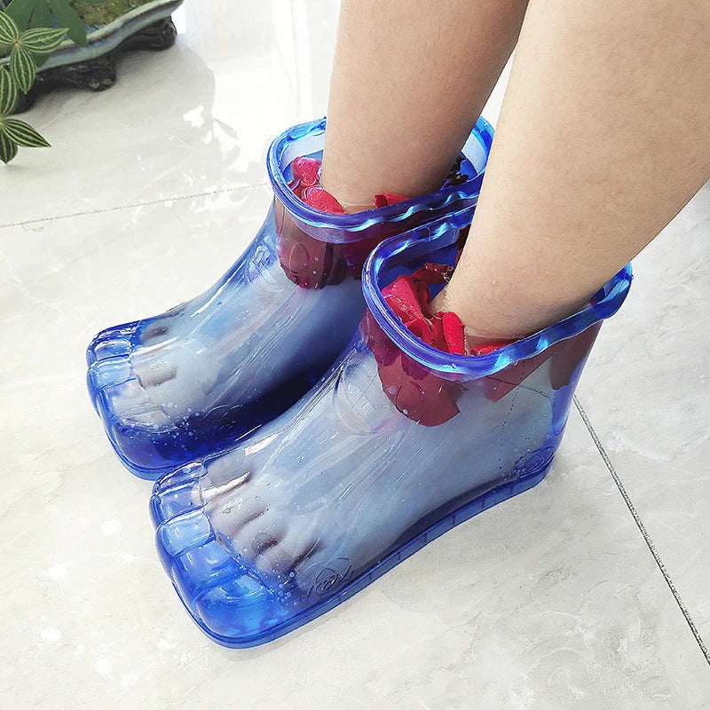 Bella Foot Bath Shoes | Ergonomic Massage, Non-Slip, Portable Set of 2 4