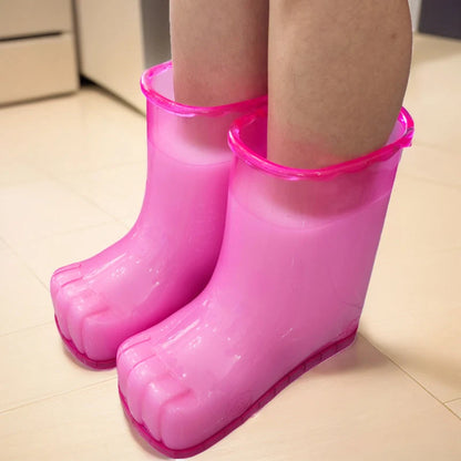 Bella Foot Bath Shoes | Ergonomic Massage, Non-Slip, Portable Set of 2 5