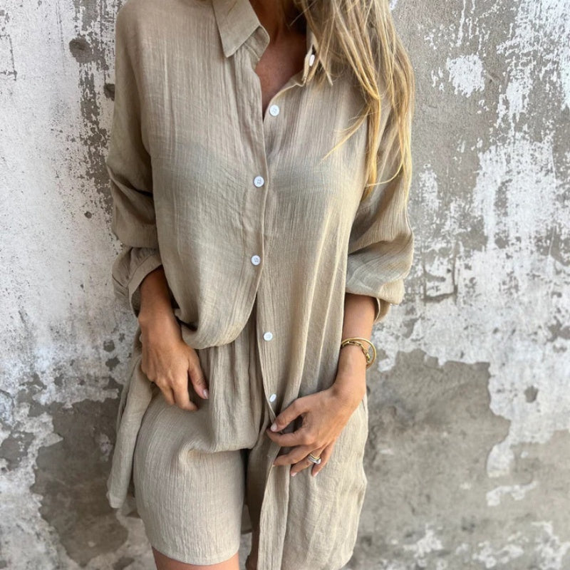 Ensemble femme Bella | Tenue décontractée deux pièces, Tissu doux mélangé