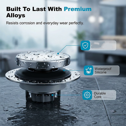 Bello Bathtub Drain Stopper | Leak-Proof, Universal Fit, Easy to Clean 4