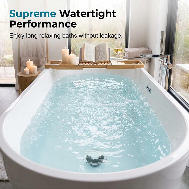 Bello Bathtub Drain Stopper | Leak-Proof, Universal Fit, Easy to Clean 6