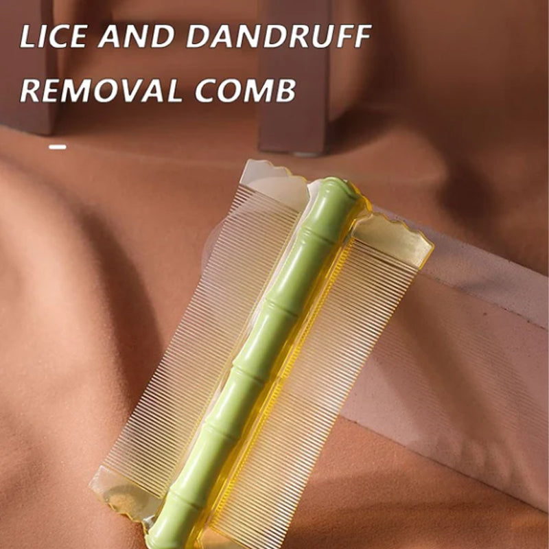 Bexley Lice Comb | Double-Sided Fine Teeth, Ergonomic Grip, Durable PP 3