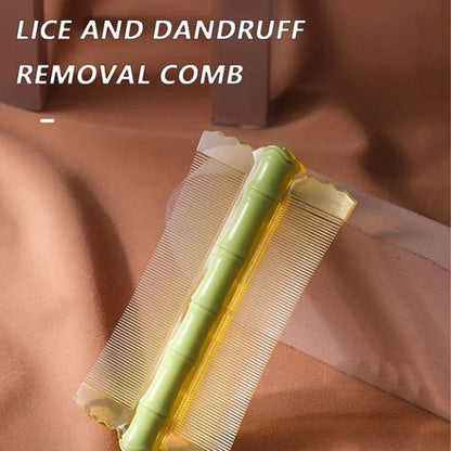 Bexley Lice Comb | Double-Sided Fine Teeth, Ergonomic Grip, Durable PP 3