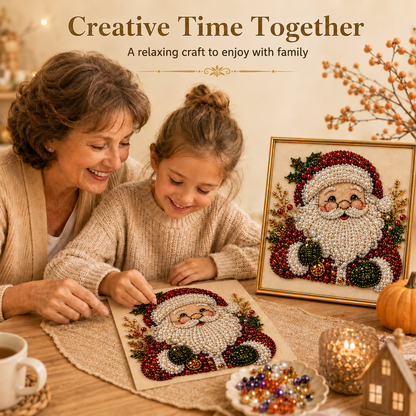 Blynn Pearl Diamond Art Kit | Christmas DIY, Beginner-Friendly, 20x20cm 4