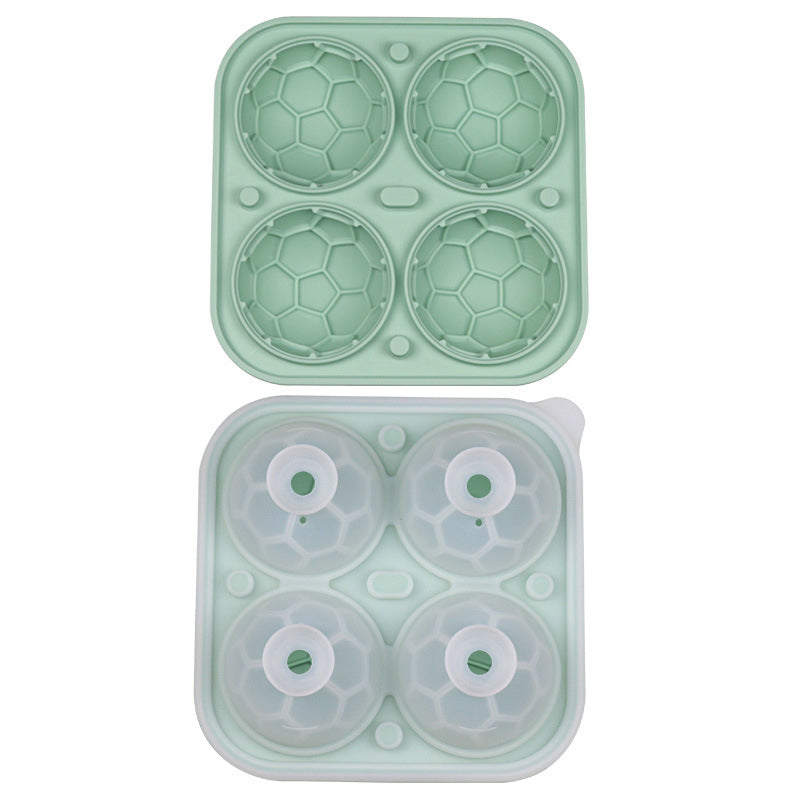 Bola Soccer Ice Cube Tray | Silicone, Football Design, Slow-Melting Cubes 10