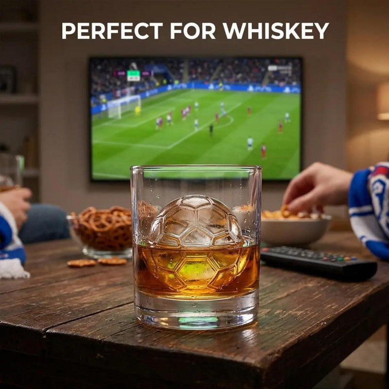 Bola Soccer Ice Cube Tray | Silicone, Football Design, Slow-Melting Cubes 7