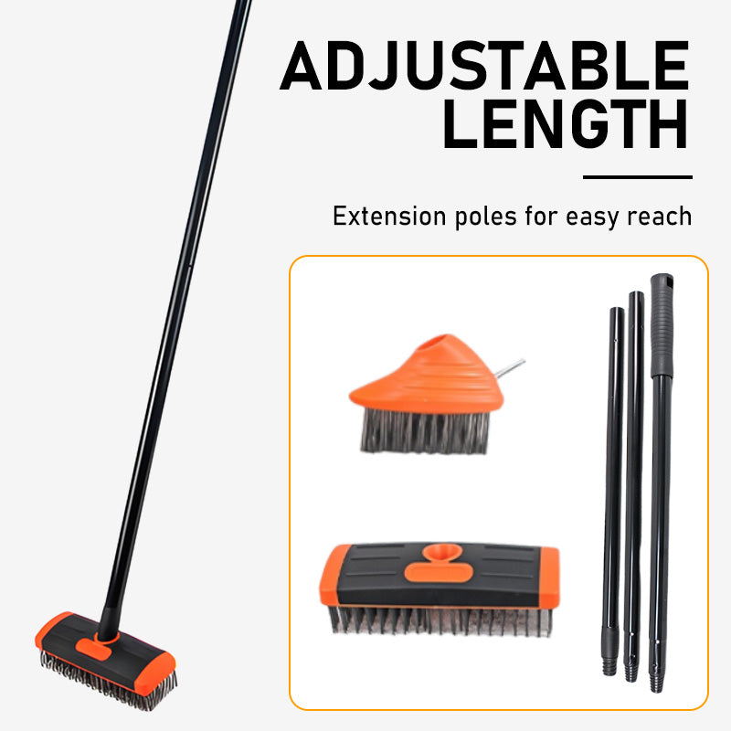 Bora 3-in-1 Weed Brush Set | Durable Steel, Ergonomic Handle 5