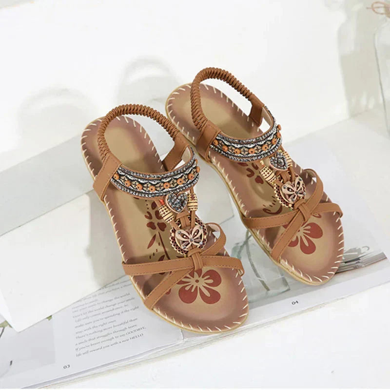 Bora Bohemian Sandals for Women | Orthopaedic Comfort, Anti-Slip Design 1