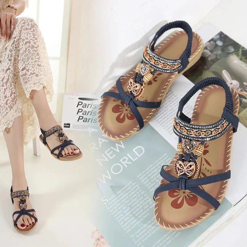 Bora Bohemian Sandals for Women | Orthopaedic Comfort, Anti-Slip Design 6