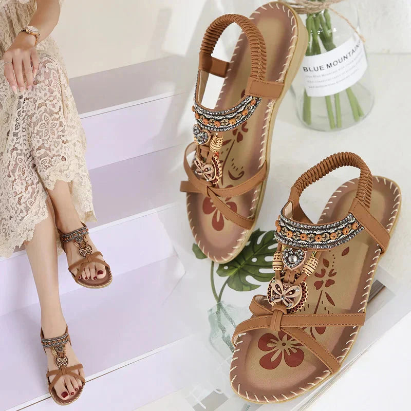 Bora Bohemian Sandals for Women | Orthopaedic Comfort, Anti-Slip Design 7