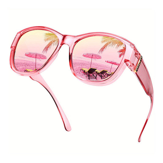 Bora Oversized Sunglasses | Polarized, UV400 Protection, Stylish Fit Over Prescription Glasses 0