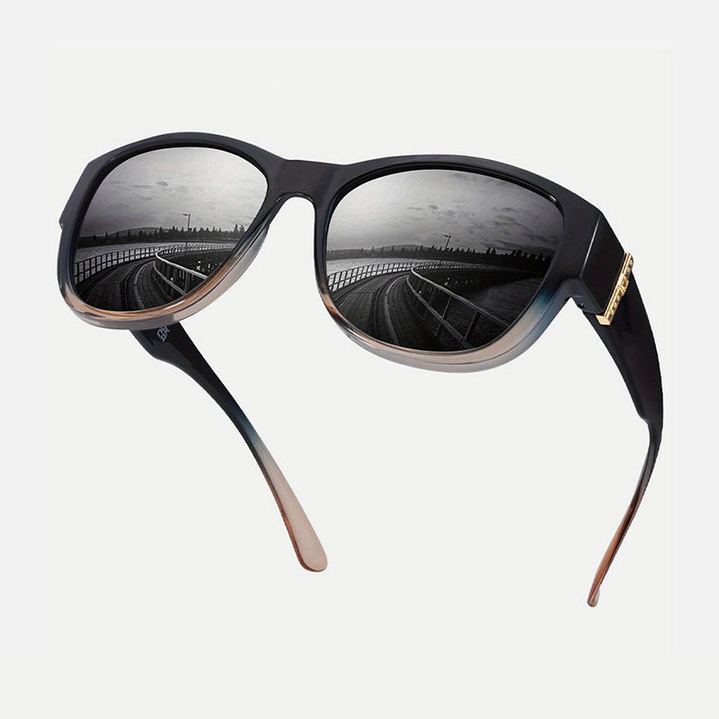Bora Oversized Sunglasses | Polarized, UV400 Protection, Stylish Fit Over Prescription Glasses 10