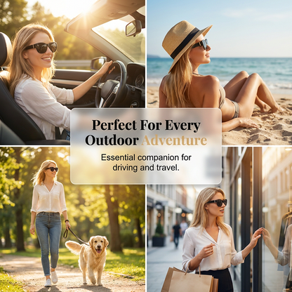 Bora Oversized Sunglasses | Polarized, UV400 Protection, Stylish Fit Over Prescription Glasses 6