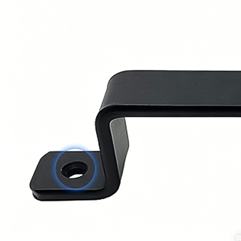 Boreal Black Door Handle Set | Heavy-Duty Iron, Ergonomic Design 7