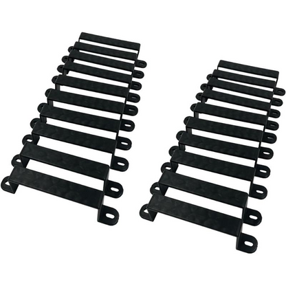 Boreal Black Door Handle Set | Heavy-Duty Iron, Ergonomic Design 8