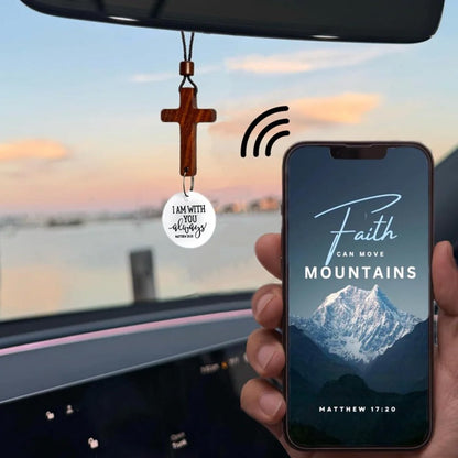 Brave Car Cross | Inspirational Bible Verse 4