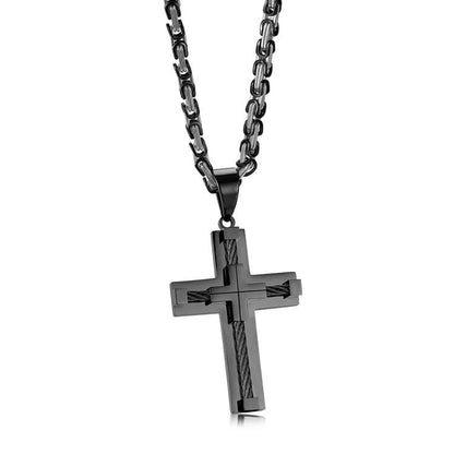 Brave Cross Necklace | Premium Stainless Steel 1