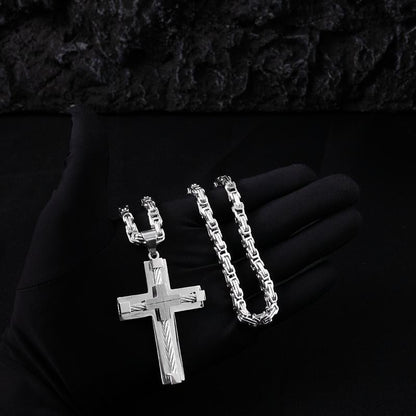 Brave Cross Necklace | Premium Stainless Steel 5