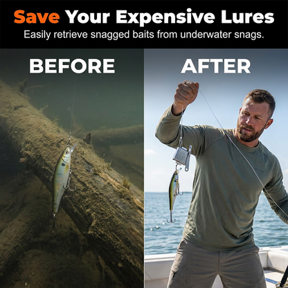 Brawler Fishing Lure Retriever | Heavy-Duty Stainless Steel Kit 4