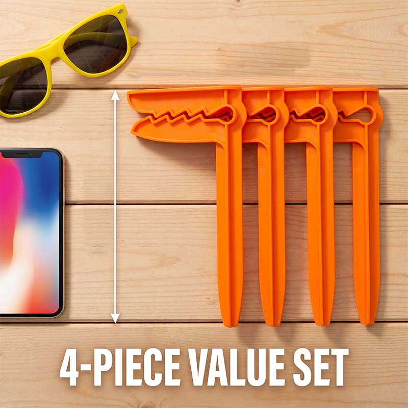 Breeze Beach Pegs | Windproof, Durable Plastic 8