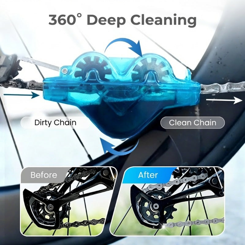Breeze Bike Chain Cleaner | Efficient, Durable Scrubber for All Bike Types 5
