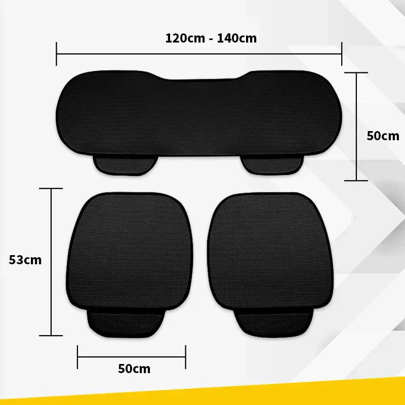 Breeze Car Seat Covers | Breathable Cotton, Non-Slip Design 4