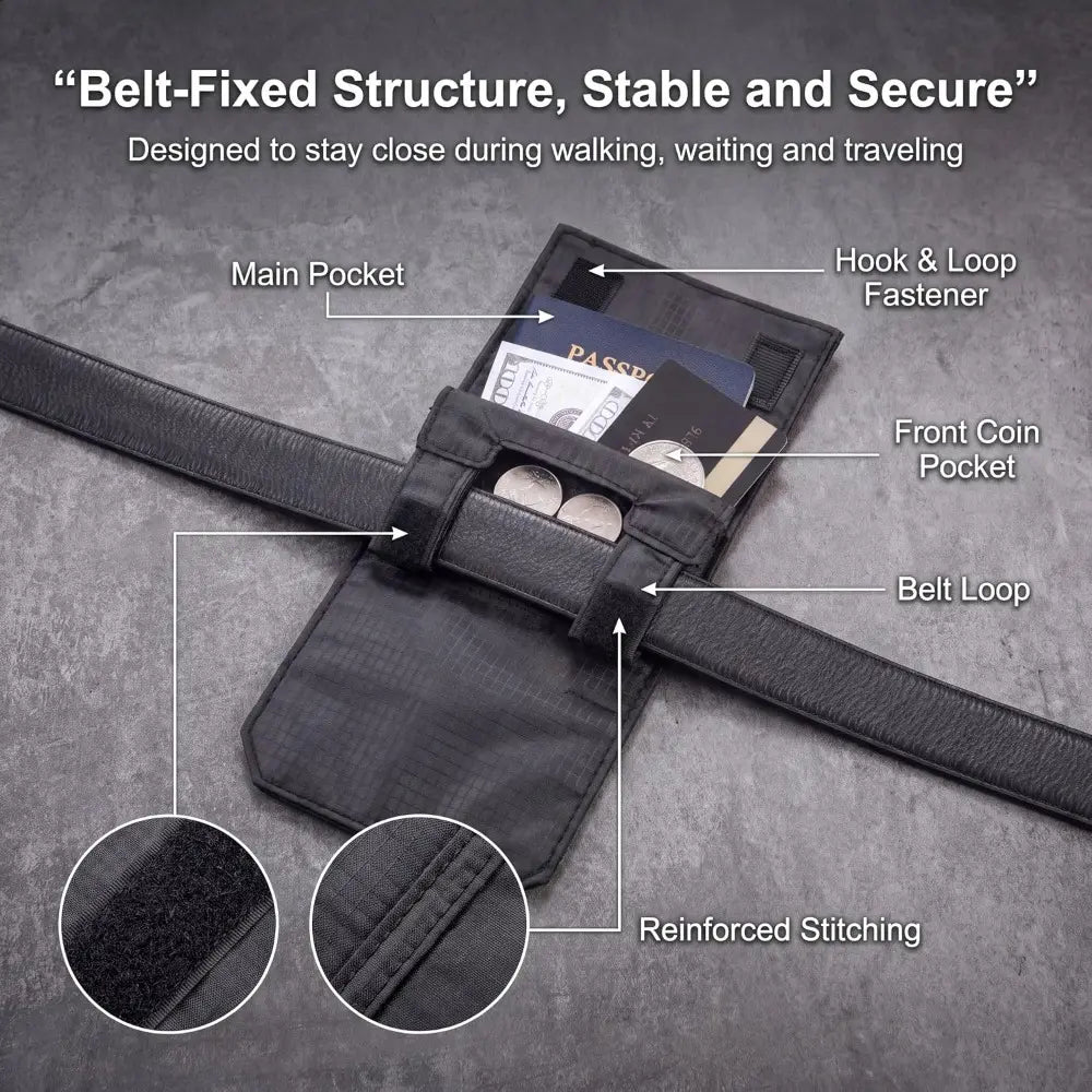 Breeze Passport Pouch for Travel | Slim, Anti-Theft Design 4