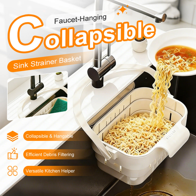 Breeze Sink Strainer Basket | Collapsible, Multi-Functional Kitchen Sink Strainer 1