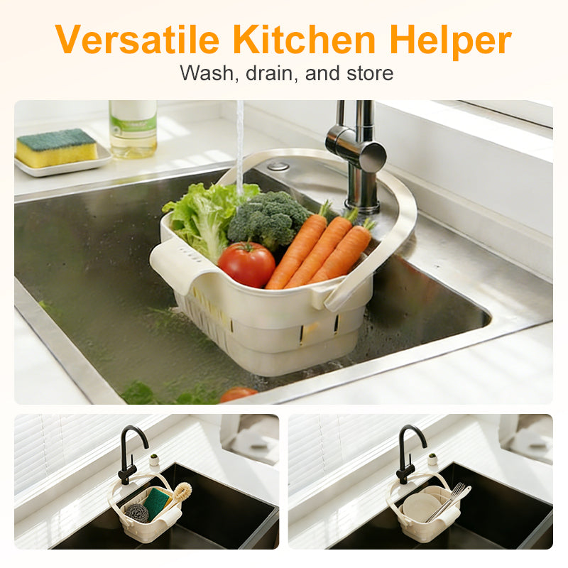 Breeze Sink Strainer Basket | Collapsible, Multi-Functional Kitchen Sink Strainer 5