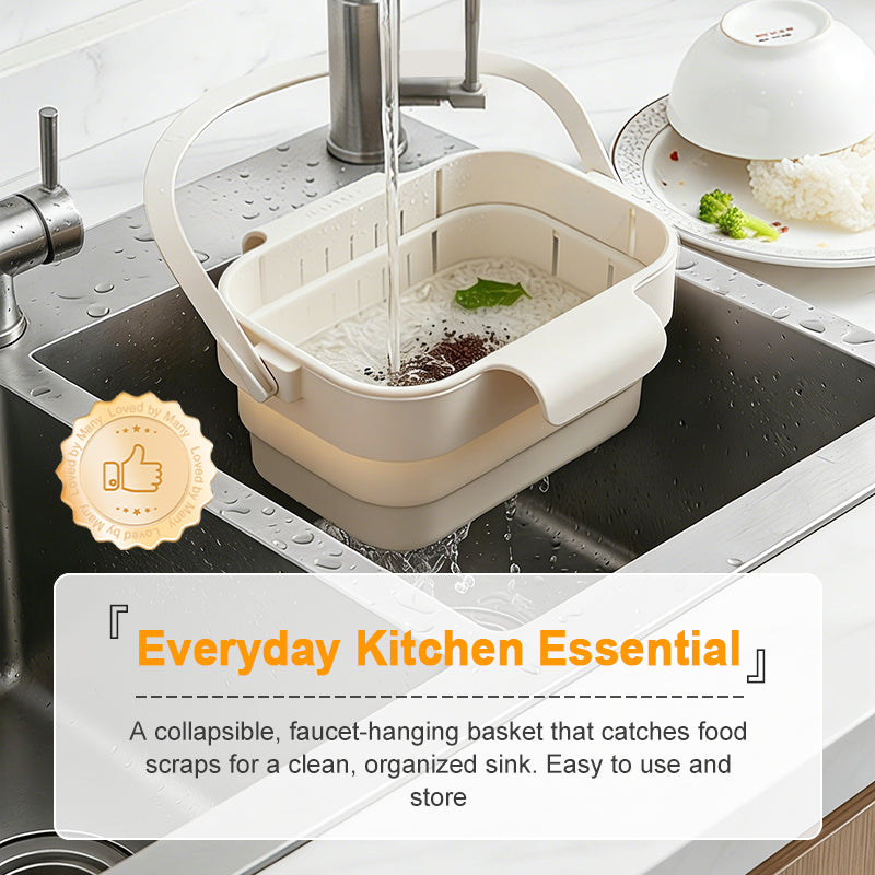 Breeze Sink Strainer Basket | Collapsible, Multi-Functional Kitchen Sink Strainer 8