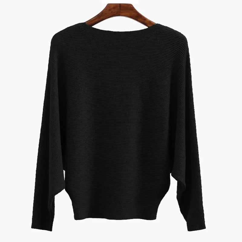 Breezy Bat Sleeve Sweater | Soft Ribbed Knit 2