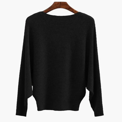 Breezy Bat Sleeve Sweater | Soft Ribbed Knit 2