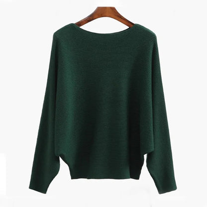 Breezy Bat Sleeve Sweater | Soft Ribbed Knit 4
