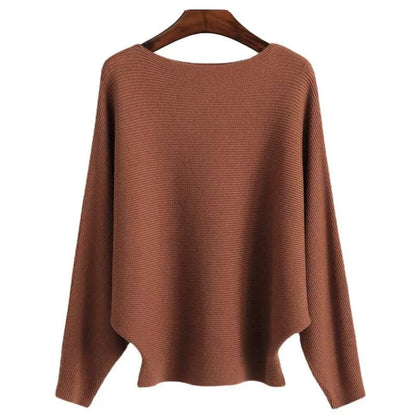 Breezy Bat Sleeve Sweater | Soft Ribbed Knit 5
