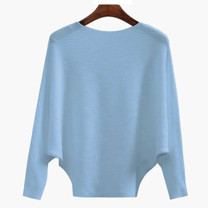 Breezy Bat Sleeve Sweater | Soft Ribbed Knit 6