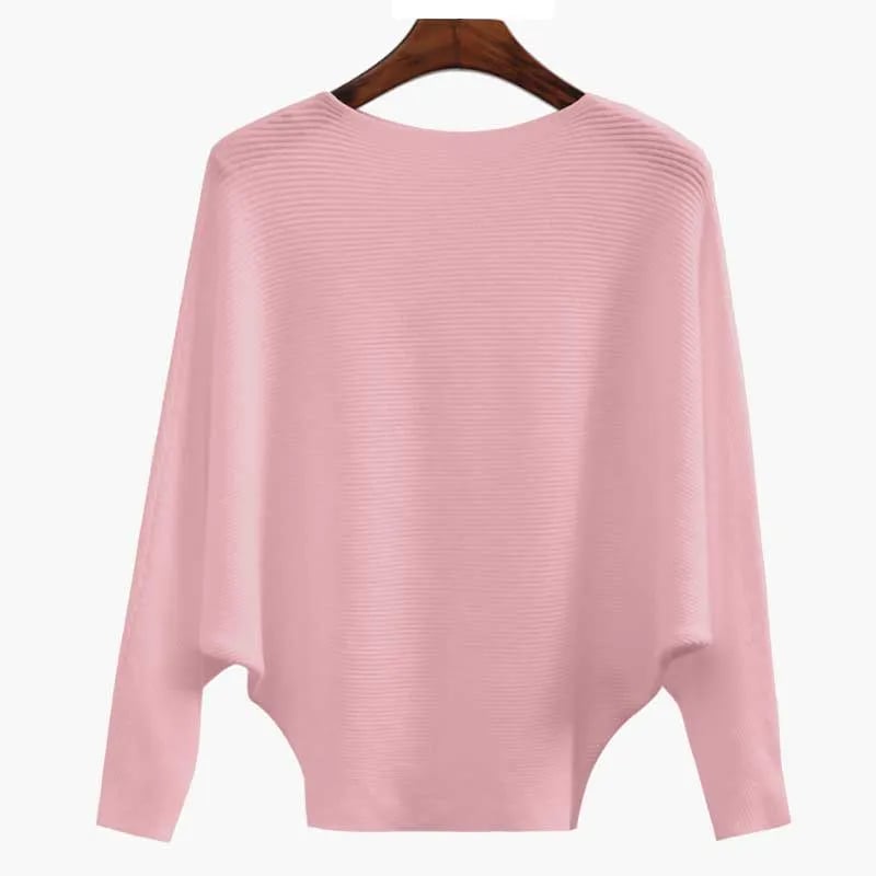 Breezy Bat Sleeve Sweater | Soft Ribbed Knit 7