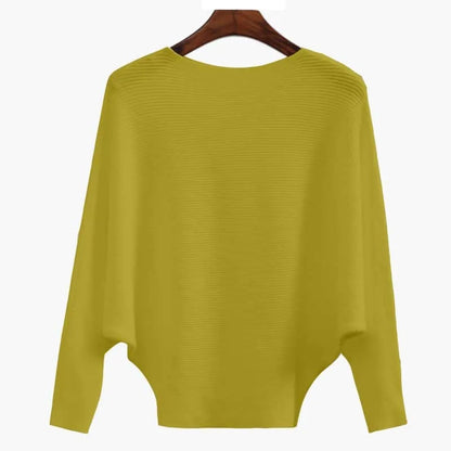 Breezy Bat Sleeve Sweater | Soft Ribbed Knit 9