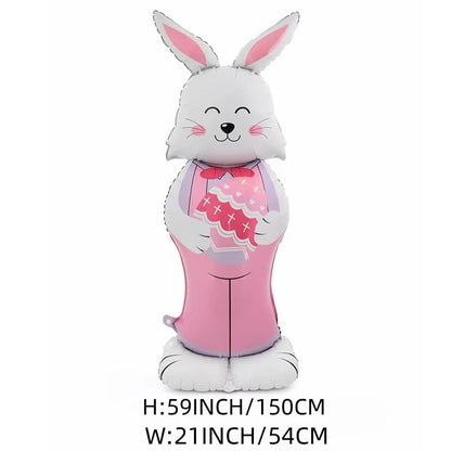 Breezy Bunny Balloon | Giant 3D Self-Supporting Decoration 0