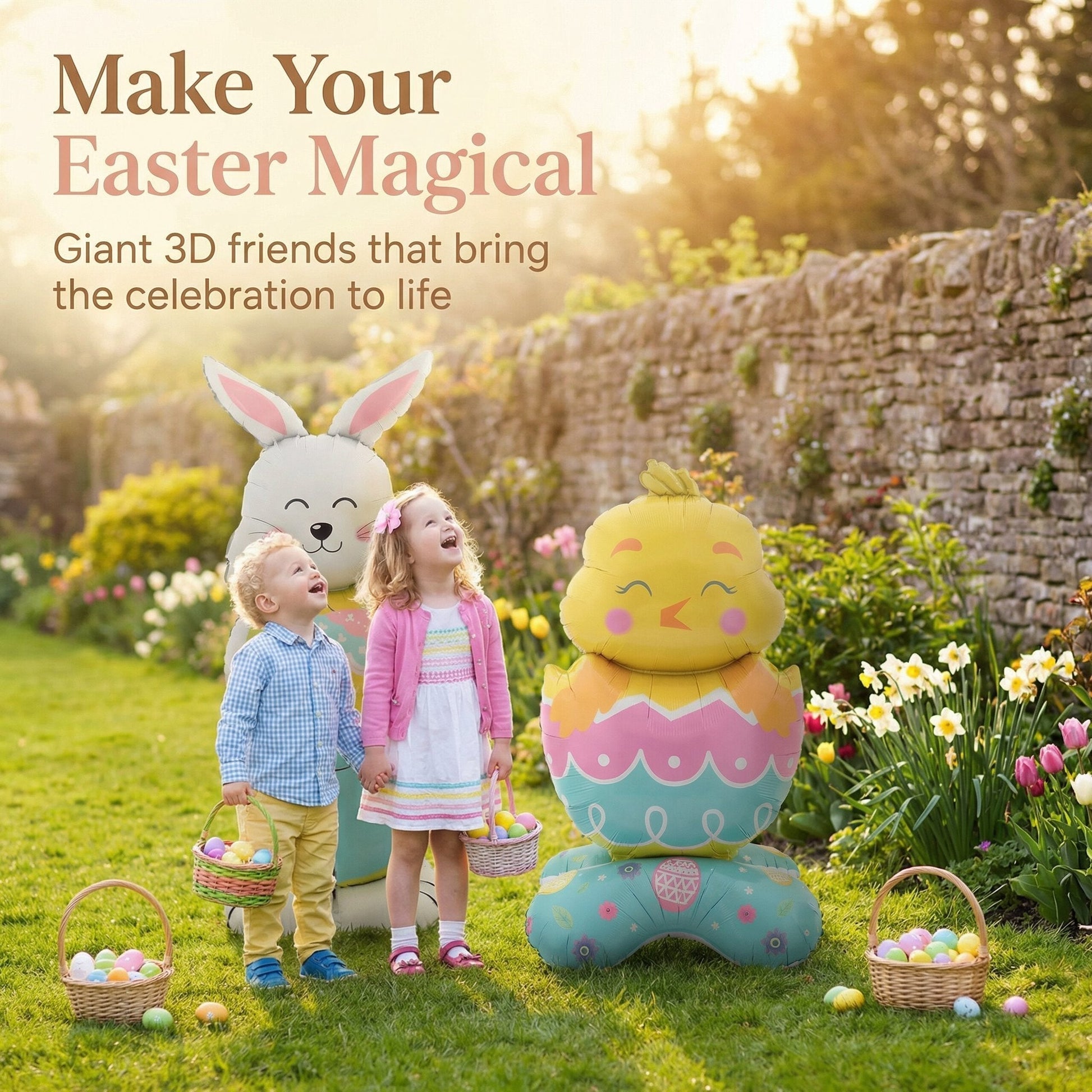 Breezy Bunny Balloon | Giant 3D Self-Supporting Decoration 1