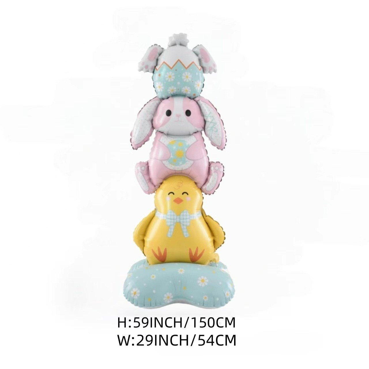 Breezy Bunny Balloon | Giant 3D Self-Supporting Decoration 9