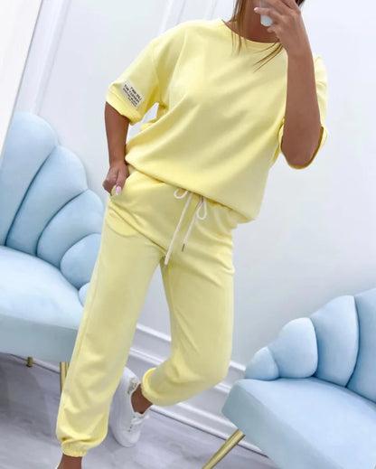 Breezy Charm Outfit | Cotton-Linen Blend 2
