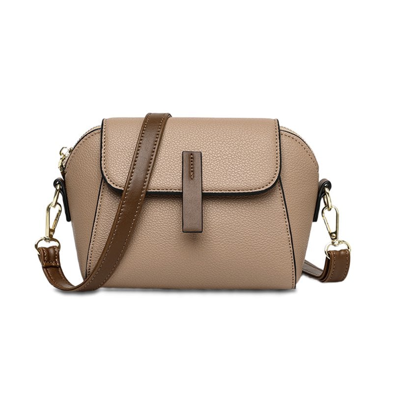 Breezy Leather Crossbody Bag | Adjustable Strap, Compact Design for Women 0
