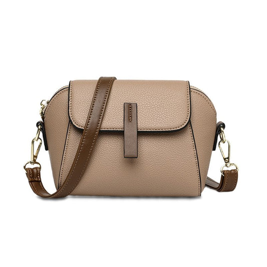 Breezy Leather Crossbody Bag | Adjustable Strap, Compact Design for Women 0