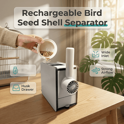 Breezy Seed Separator | Rechargeable, Compact Design 1