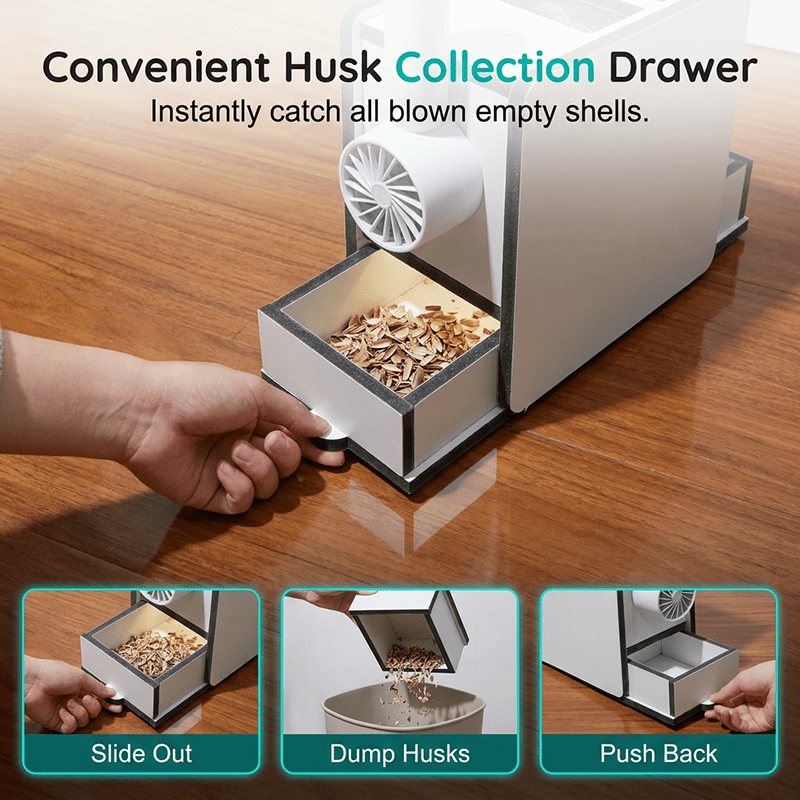 Breezy Seed Separator | Rechargeable, Compact Design 2