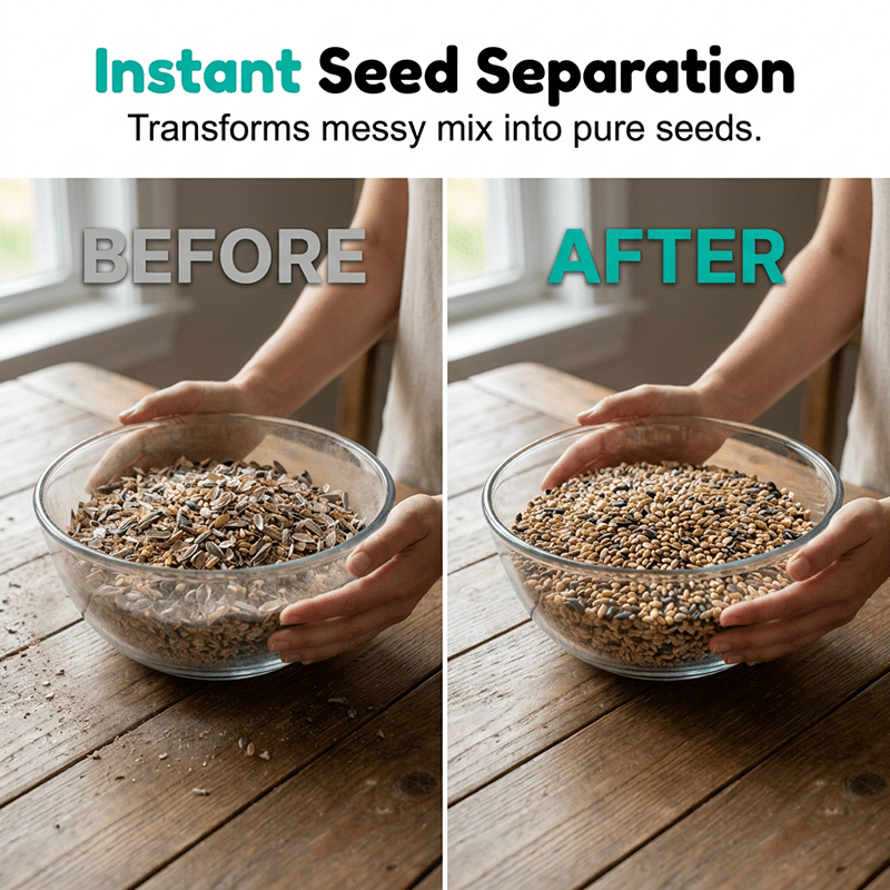Breezy Seed Separator | Rechargeable, Compact Design 5