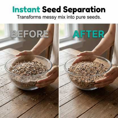 Breezy Seed Separator | Rechargeable, Compact Design 5