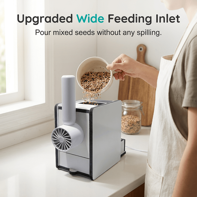 Breezy Seed Separator | Rechargeable, Compact Design 6