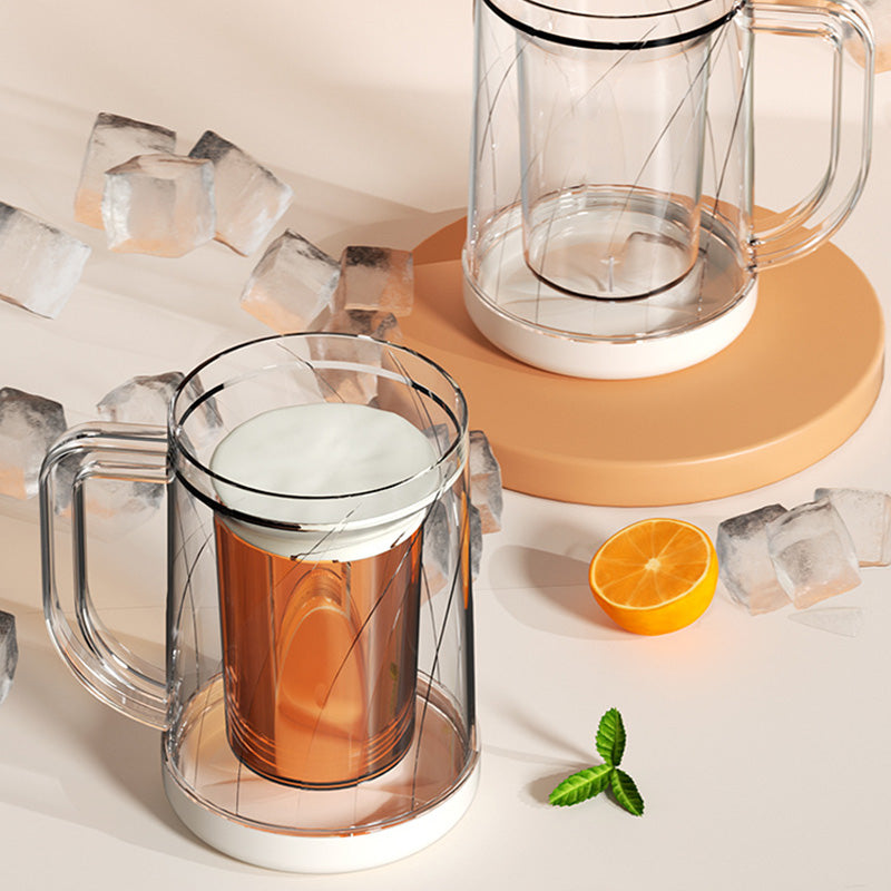 Brewster Custom Beer Glasses | Double-Wall, BPA-Free, Ergonomic Handle 4