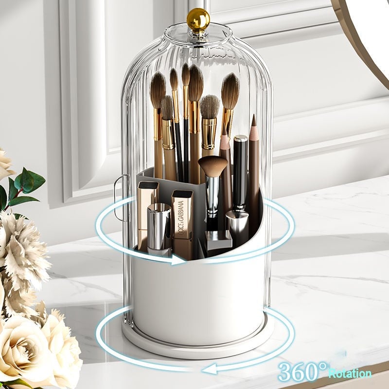 BristleWall Toothbrush Holder | Wall-Mounted, Dustproof with Cover 5